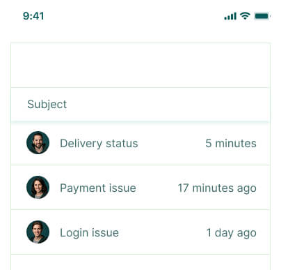 Ecomas mobile dashboard