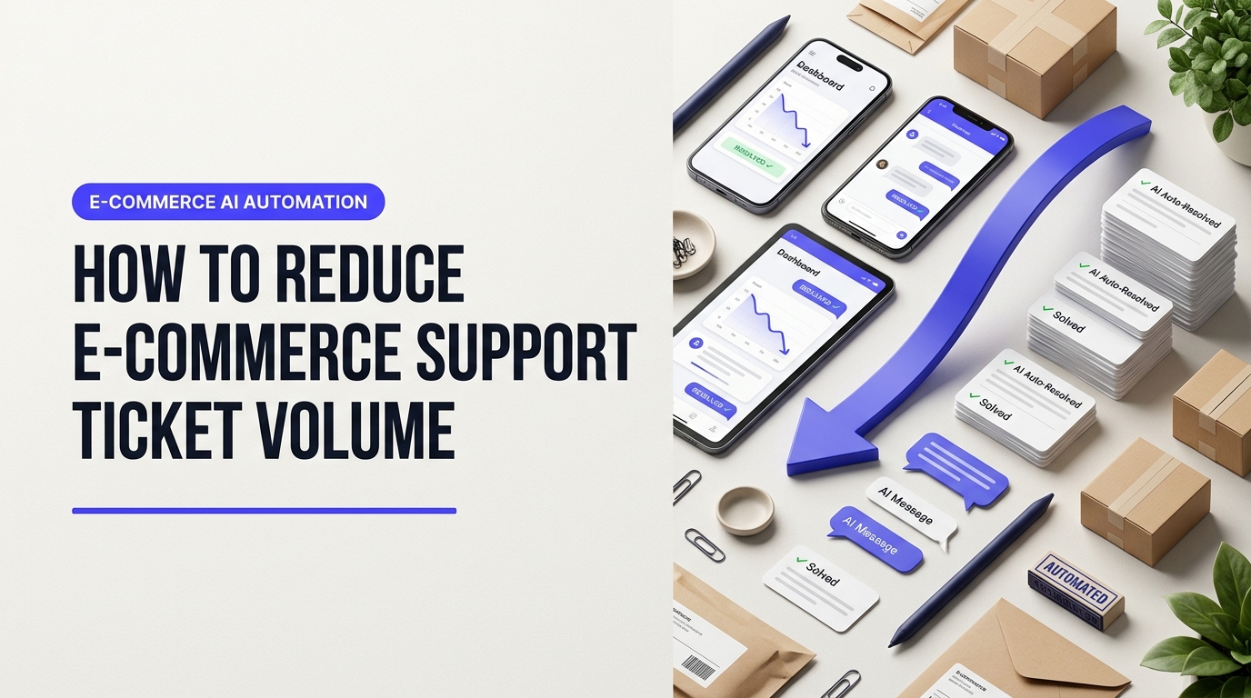 How to Reduce E-commerce Support Ticket Volume